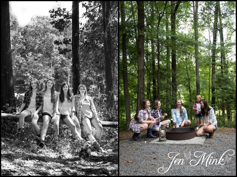 Jen Mink Photography Fab Grad Camping Fun!